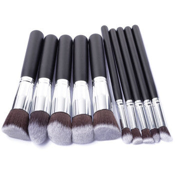 The Beauty Shop 10 Piece Makeup Brush Collection. Stylish And Elegant!! NIB